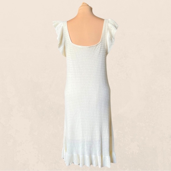 House of Harlow [Medium] Ivory Crocheted Mini Dress - EUC - Picture 8 of 9